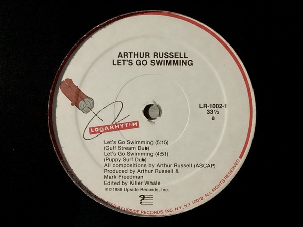 ARTHUR RUSSELL - LET'S GO SWIMMING - レアUSオリジナル12インチ / Walter Gibbons / Loft / Garage
