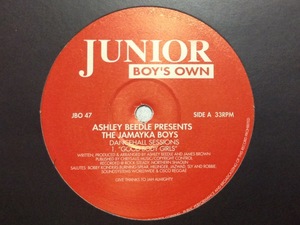 Ashley Beedle presents JAMAYKA BOYS - DANCEHALL SESSIONS - UKオリジナル12インチ