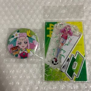 プリキュア フェリーチェ ことは つながるアクリルスタンド 缶バッジ 日清