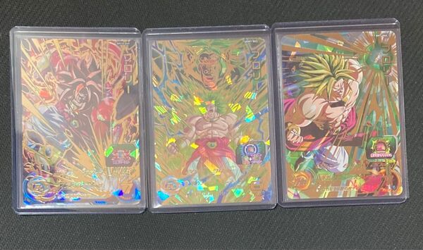 ドラゴンボールヒーローズ まとめ売り ローダー付き UGM1-063 BM7-066 BM10-069 ブロリー 3枚セット