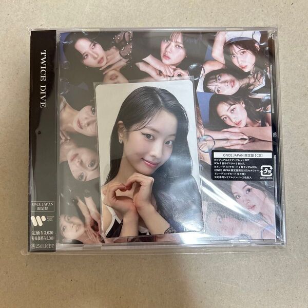 TWICE DIVE ワンジャパ盤 トレカ付き ダヒョン