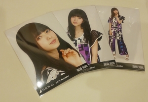 乃木坂46 齋藤飛鳥 夏ツ衣装4 生写真 真夏の全国ツアー 2018衣装4 3種コンプ 2018.November