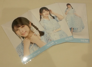 乃木坂46 与田祐希 7th BDライブ衣装2 生写真 3種コンプ 2019.June