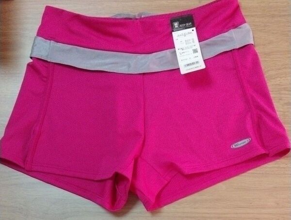 ショートパンツ レディース M ピンク 赤 新品 ランパン ランニング