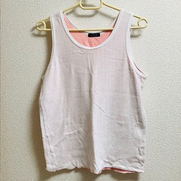 JUNMEN ジュンメン タンクトップ ホワイト Size 不明