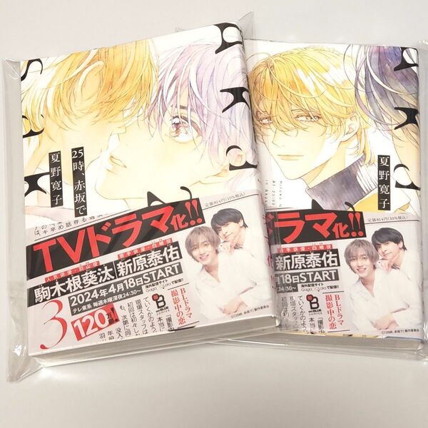 新品 未読 25時、赤坂で 3、4/夏野寛子