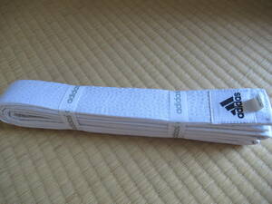   новый товар * Adidas * каратэ белый obi размер 4( рост 160cm.)