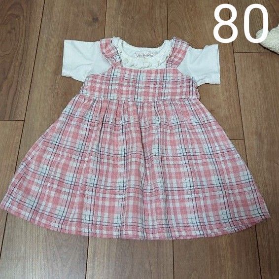 Chou Chou mine チェック トップス 80㎝