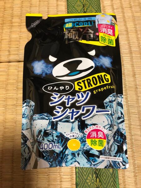 6個ときわ商会 ひんやり シャツシャワー ストロング 【グレープフルーツの香り】 400mL 詰め替え用 【NC-L】