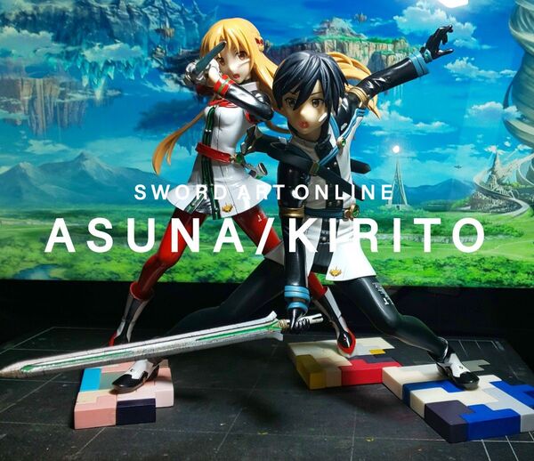 劇場版 ソードアート・オンライン アスナ/キリト ガレージキット完成品 2体セット
