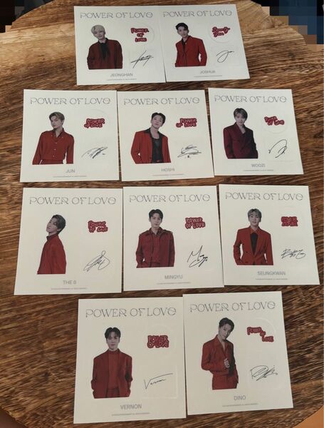 SEVENTEEN Power of Love ステッカー