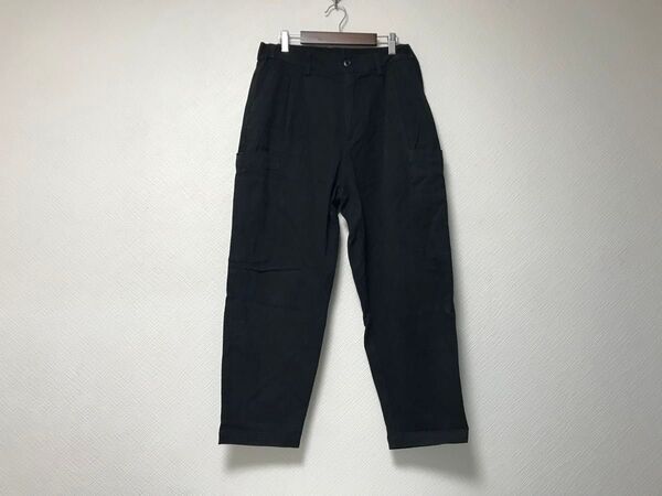 本物レアセルrehacerコットンイージーワークカーゴパンツサーフアメカジミリタリーゴルフビジネスストリートメンズ黒ブラックS