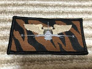 F-16 Nametag Basic Wings/Brown Tigerstripe US Air Force USAF ワッペン パッチ CWU-36/P 45/Pにどうぞ