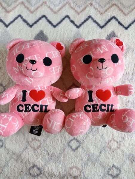 CECIL McBEE クマぬいぐるみ2個!!