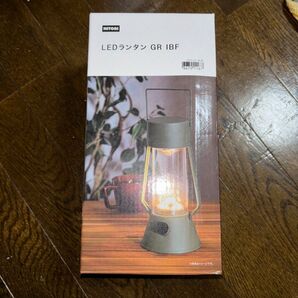 ニトリ LEDランタン キャンプ 韓国風 インテリア オシャレ アウトドア NITORI カーキ グリーン