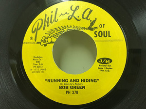 ★即決 Bob Green / Sweet Sweet Memories - Running and Hiding 45/7 