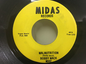 ★即決 Bobby Mack / Lovin on Borrowed Time - Malnutrition 45/7