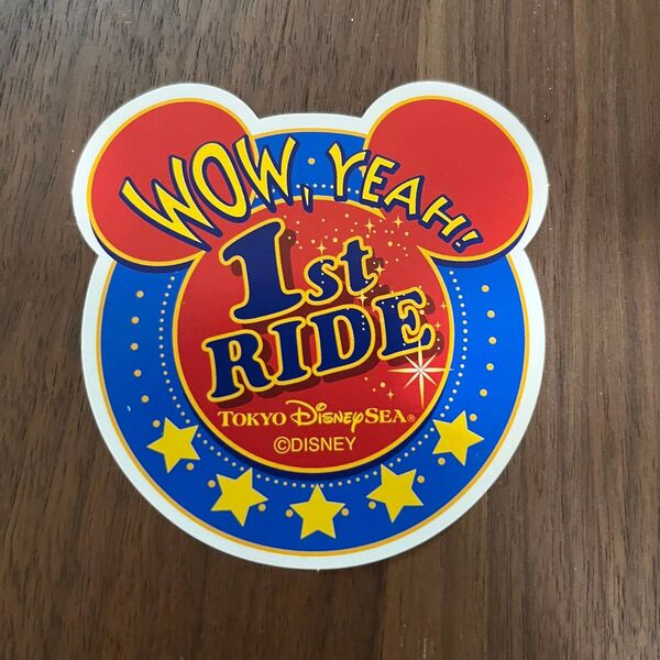 東京ディズニーシー ファーストライド ステッカー