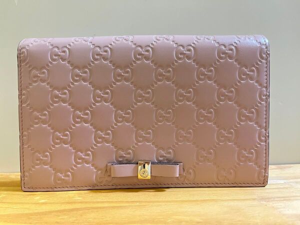 GUCCI チェーンウォレット ショルダーバッグ GG柄 【タイムセール】