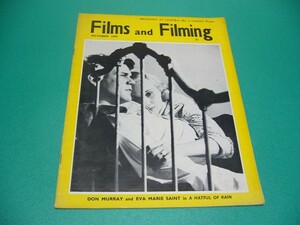 ☆Films and Filming October 1957☆映画雑誌/ドン・マレー/エバ・マリー・セイント/チャップリンetc.