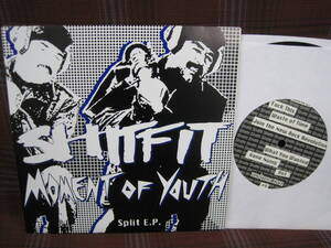 e#2617◆EP◆ Shitfit / Moment Of Youth - Split EP　US盤　malfunction #9