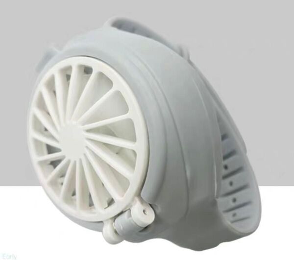 NEWモデル携帯扇風機可愛い腕時計デザインUSB充電式ミニ小型静音強風ハンディファンハンズフリー手持ち扇風機ポケットサイズ3段階風