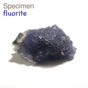 【落ち着いたブルー】フローライト 標本 ヤオガンシャン 44.8g
