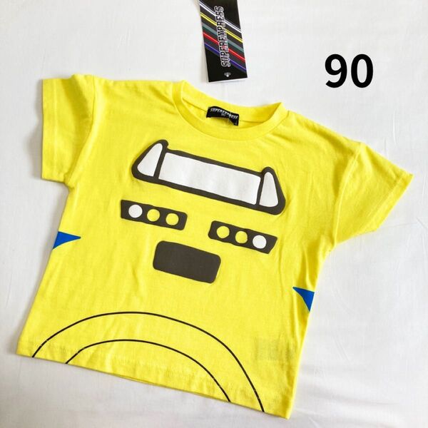 ドクターイエロー 90 新幹線 スーパーエクスプレス Tシャツ 半袖 トップス 半袖Tシャツ 綿100%