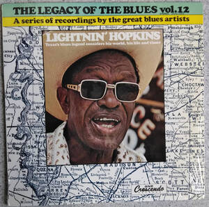  LIGHTNIN'HOPKINS THE LEGACY OF THE BLUES vol.12 シュリンク付き