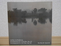 PREISER RECORDS 150266-1 バリリ四重奏団 ベートーヴェン 弦楽四重奏曲第12&16番　オリジナル盤 BARYLLI Q_画像1