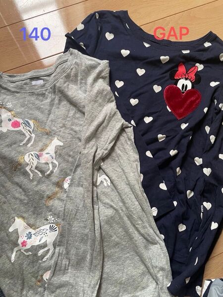 GAP 長袖 Tシャツ トップス カットソー 子供服L
