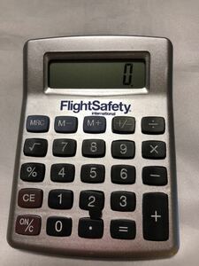 Flight Safty フライトセーフティ 電卓 アメリカ