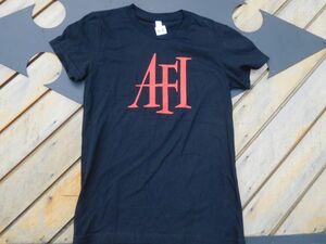 T-shits Tシャツ AYno81 黒　AFI M SEPTEMBER UNDERGROUND 2006 TOUR 米軍基地上着 古着　used AIRFORCE