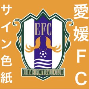【バラ売り可】元愛媛FC サイン色紙 4枚