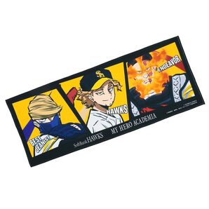 僕のヒーローアカデミア ソフトバンク ホークス フェイスタオル プロヒーロー