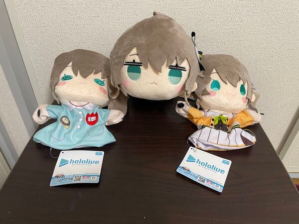ホロライブ 夏色まつり パペット 寝そべり ぬいぐるみ セット ホロライブプロダクション