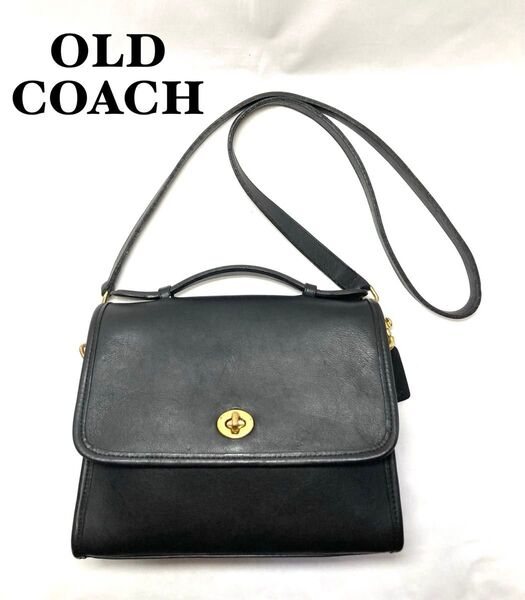 【美品】COACH オールドコーチ ショルダーバッグ USA C5C-9870