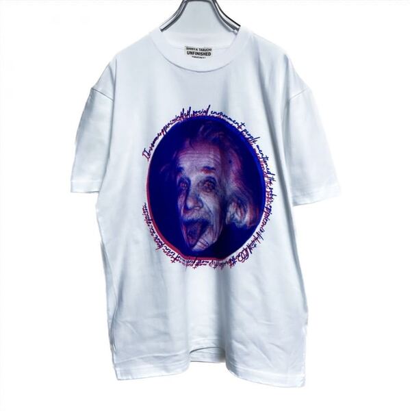 UNFINISHEDアインシュタイン名言TシャツWhiteセディショナリーズseditionaries undercover