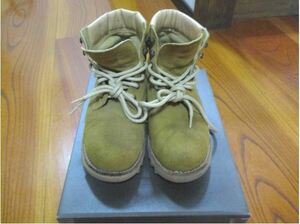 * prompt decision!CAMINANDOkami naan do shoes boots khaki color box attaching 