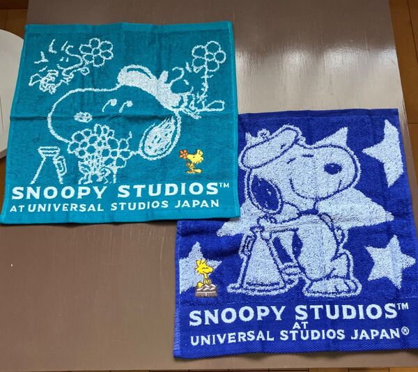 スヌーピー ユニバーサルスタジオジャパン ニッセイ ハンドタオル SNOOPY STUDIOS NISSAY USJ