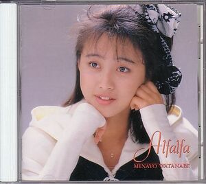 渡辺美奈代 おニャン子クラブ CD／アルファルファ 1986年 1作目 80年代アイドル 廃盤