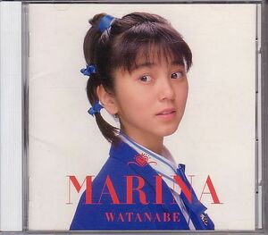  Watanabe Marina Onyanko Club CD|MARINA 1987 год 1 произведение глаз 80 годы идол снят с производства 