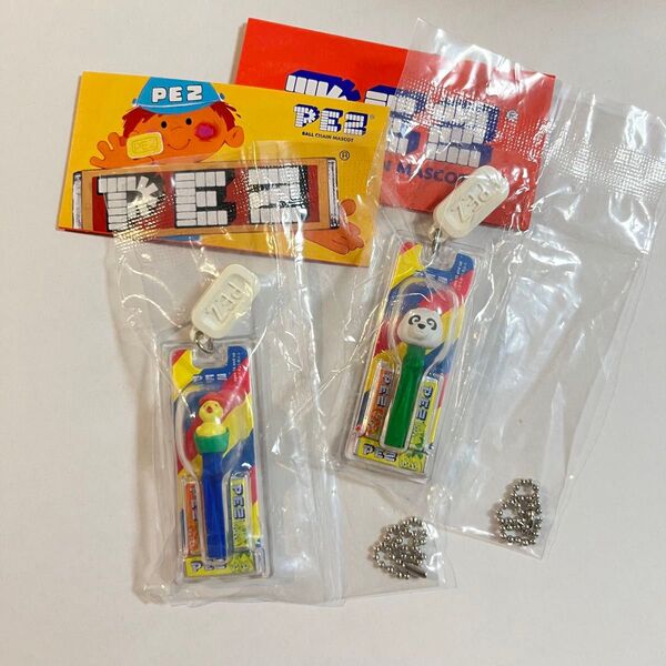 PEZ ペッツ ボールチェーンマスコット キーホルダー ミニチュア