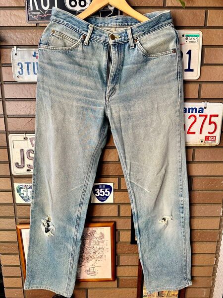 【お洒落】Lee 70s 9203 29インチ ジーンズ デニム 古着 y2k Sサイズ お買得 オススメ ファッション メンズ