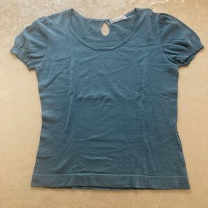 バーニーズニューヨーク レディースカットソー グリーン M