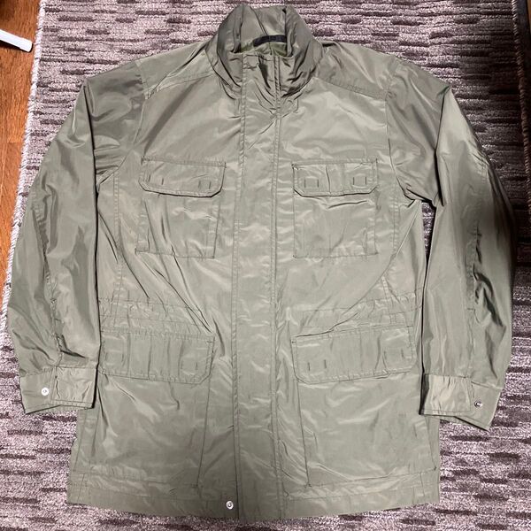 ユニクロ M65 タイプ ナイロンジャケット sizeL オリーブ UNIQLO NO② 廃盤希少品!!
