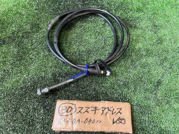 30●リアブレーキワイヤー●アドレスV50 CA4BA 事故実動車解体●検)レッツ CA4AA●