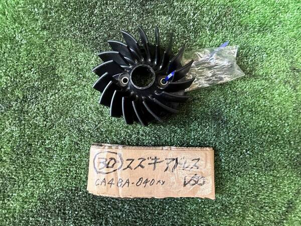 30●ファン クーリングファン●アドレスV50 CA4BA 事故実動車解体●検)レッツ CA4AA●