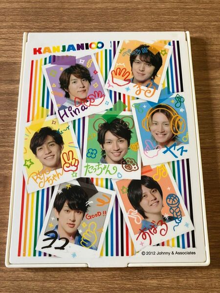 関ジャニ∞ SUPER EIGHT 折り畳み スタンドミラー 12x16cm