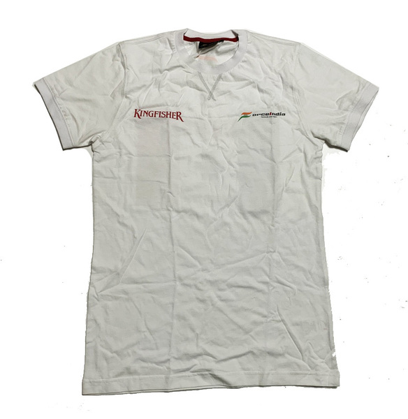フォース・インディア　 2008モナコGP　フィジケラ F1 200戦記念Tシャツ 　S